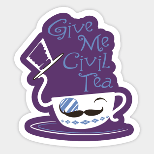 Civil Tea Sticker